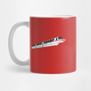 Coral Monorail Line II Mug